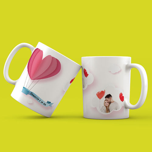 Cana personalizata "Dragostea e in aer"
