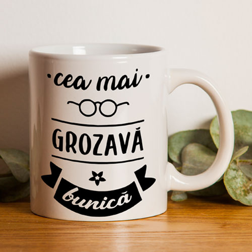 Cana personalizata "Bunica"