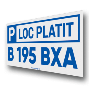 Placuta LOC PLATIT