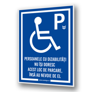 Placuta Parcare Rezervata 2