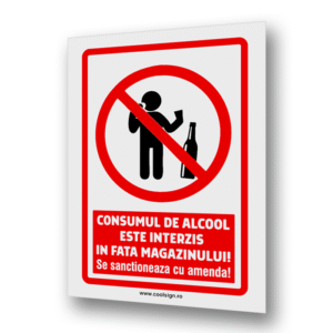Placuta Consumul De Alcool Este Interzis