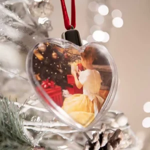 Glob inima personalizat de Craciun