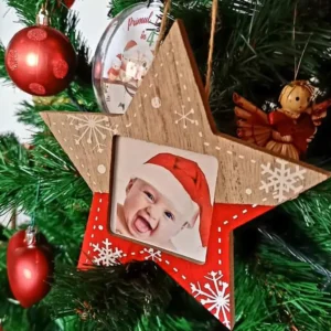 Stea lemn personalizata