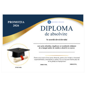 Diploma absolvire elevi